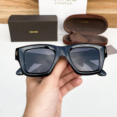 T0m F0rd 184 Black-Black Sunglass (Shining)