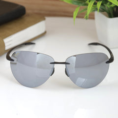MJ Series Sugar Beach MJ HT 421 Silver Mirror Sunglass