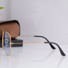 AirFrame 3O26 Gold-Light Blue Night Vision Sunglass