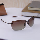 Maui Jim Lighthouse 423-02 Neutral Shaded Brown Sunglasses (Polarized)