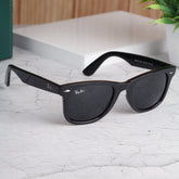 EdgeFrame 2140 Black-Black Sunglass (Shining)