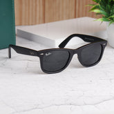 EdgeFrame 2140 Black-Black Sunglass (Matt)