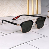 EdgeFrame O4 Gold-Green Sunglass