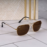 AirFrame 3136 Gold-Brown Sunglass