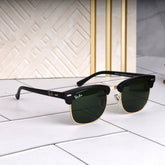 HeritageFrame 3O16 Green-Gold Sunglass