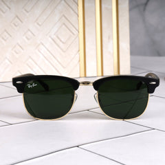 HeritageFrame 3O16 Green-Gold Sunglass
