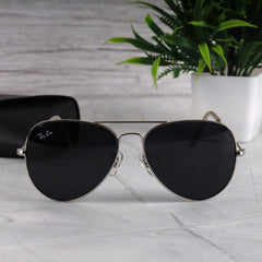AirFrame 26 Silver-Black Sunglass