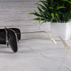 AirFrame 26 Silver-Black Sunglass