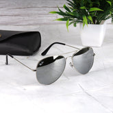 AirFrame 3O26 Silver-Silver Mirror Sunglass