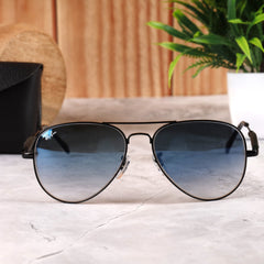 AirFrame 3517 Black-Blue DC Sunglass