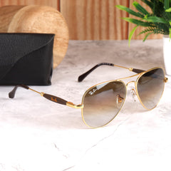 AirFrame 3517 Gold-Brown DC Sunglass