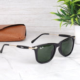 EdgeFrame 2148 Gold-Green Sunglass