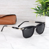 EdgeFrame 2148 Gold-Black Sunglass
