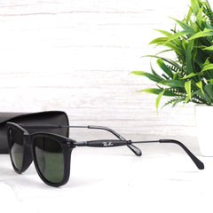 EdgeFrame 2148 Black-Green Sunglass