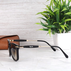 EdgeFrame 2148 Gold-Brown Sunglass (DC Shade)
