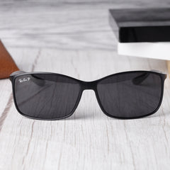 Stealth 79 Black-Black Polarized Sunglass