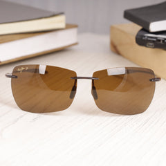 MJ Series Lighthouse 423-02 Brown Neutral Brown Sunglasses(Polarized)
