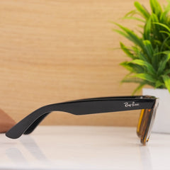 Stealth Tilted tortoise brown-brown Square Sunglass(Shining)
