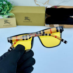 AeroLine BB4395 Black-Yellow Shining Sunglass