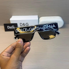 Stealth DG Black Square Sunglass