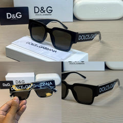 Stealth DG Black Square Sunglass