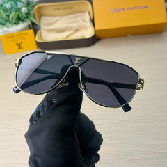 AeroLine LV2295 Gold-Black Sunglass