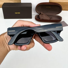 T0m F0rd 184 Black-Black Sunglass (Shining)