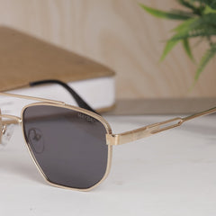 AirFrame MB Vertex Gold-Black Metal Sunglass