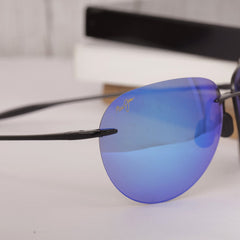 Maui Jim Sunglasses Sugar Beach MJ HT 421 Blue Mirror Sunglass