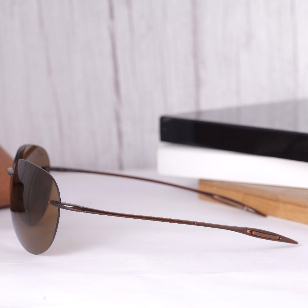 Maui Jim Sunglasses Sugar Beach MJ HT 421 Brown Sunglass(Polarized)