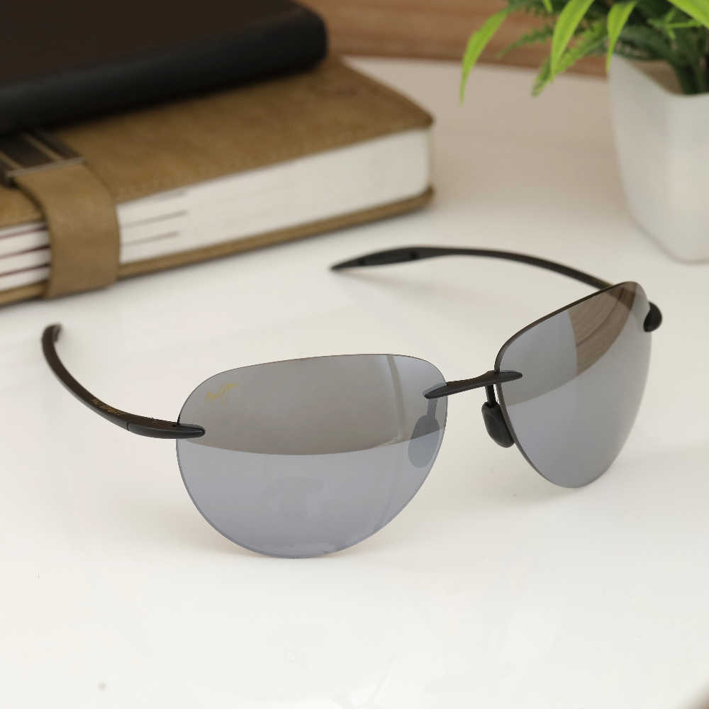 MJ Series Sugar Beach MJ HT 421 Silver Mirror Sunglass