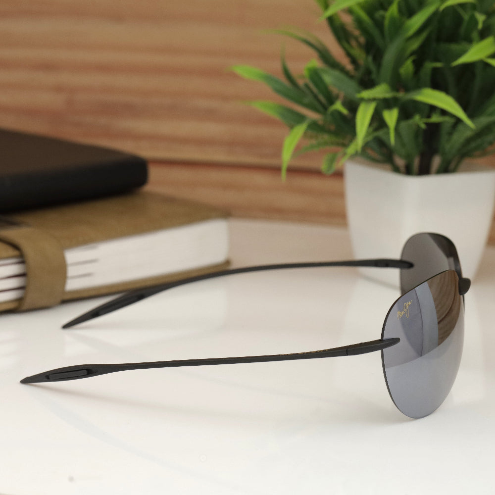 MJ Series Sugar Beach MJ HT 421 Silver Mirror Sunglass