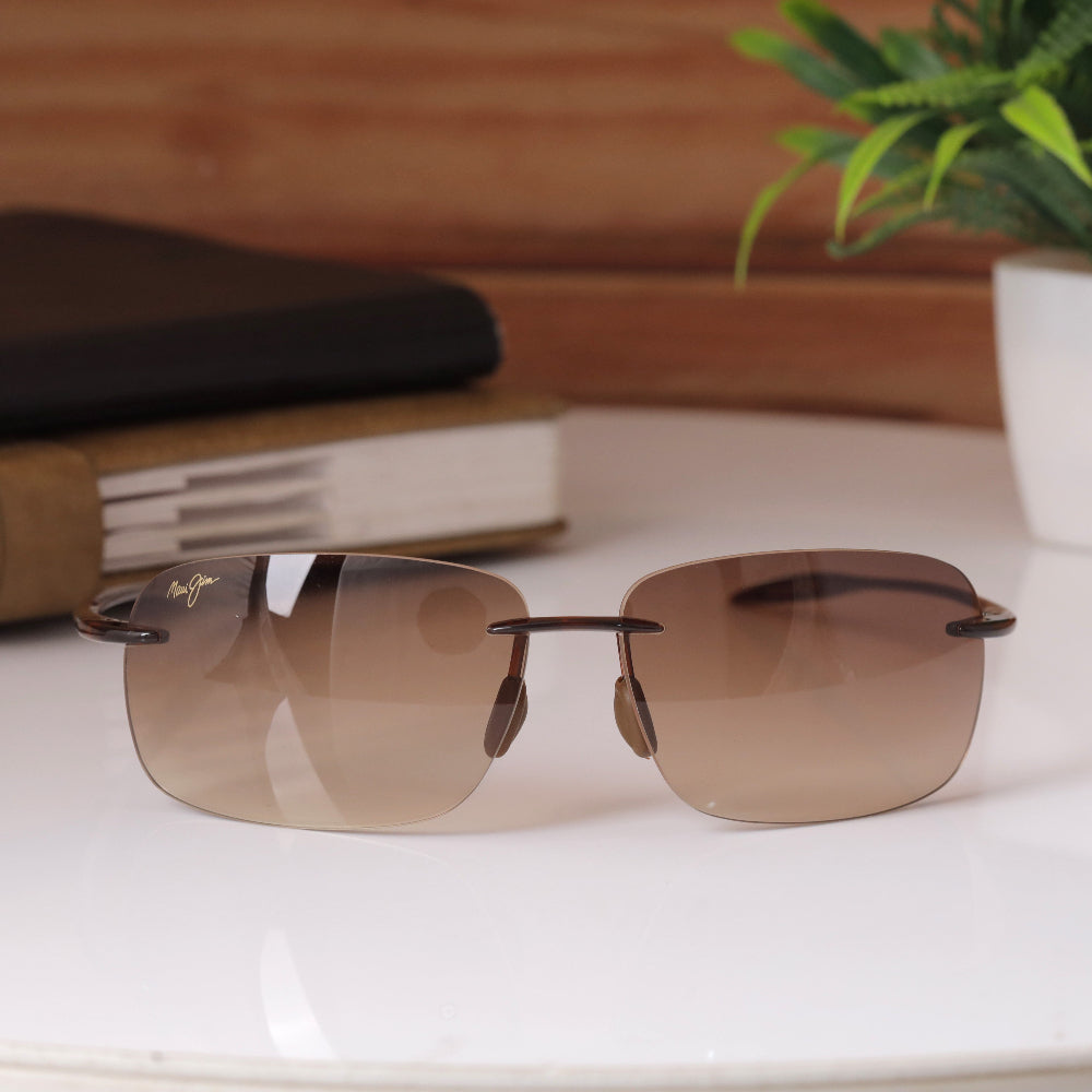 MJ Series Breakwall 422-28 Shaded Brown Sunglasses