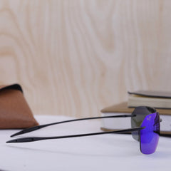 Maui Jim Lighthouse 425-02 Blue Mirror Sunglass