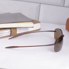 Maui Jim Breakwall 422-28 Brown Sunglasses