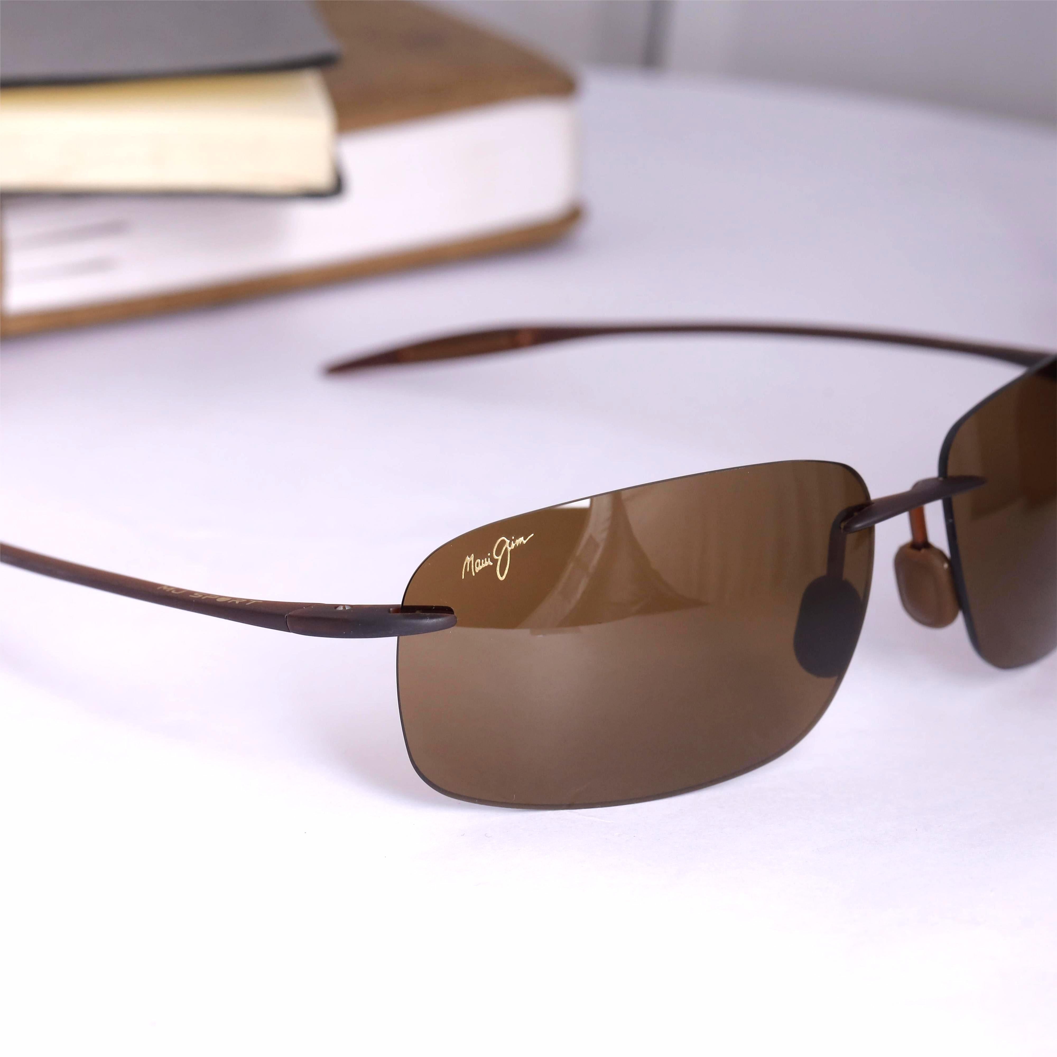 Maui Jim Breakwall 422-28 Brown Sunglasses