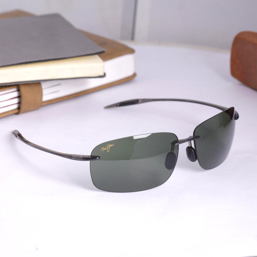 Maui Jim Breakwall 422-28 Green Sunglasses