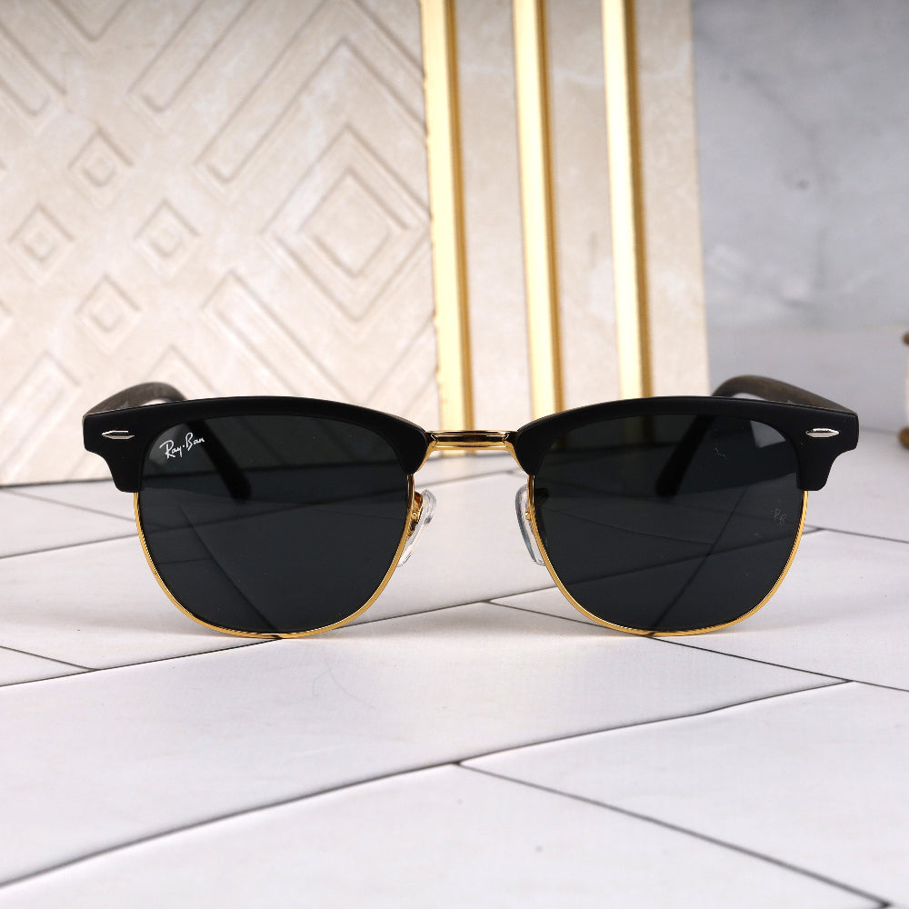 HeritageFrame 3O16 Black-Gold Sunglass