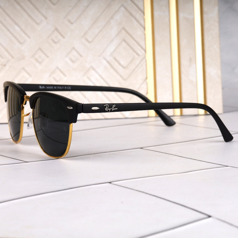 HeritageFrame 3O16 Black-Gold Sunglass