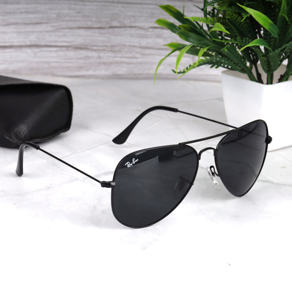 AirFrame 3O26 Black-Black Sunglass