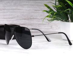AirFrame 3O26 Black-Black Sunglass