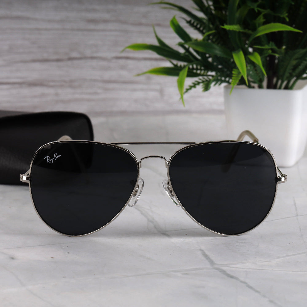 AirFrame 26 Silver-Black Sunglass