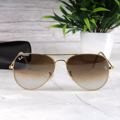 AirFrame 26 Gold-Brown Sunglass (shaded)