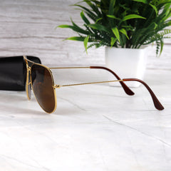 AirFrame 26 Gold-Brown Sunglass