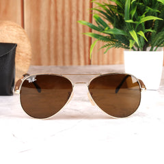 AirFrame 17 Gold-Brown Sunglass
