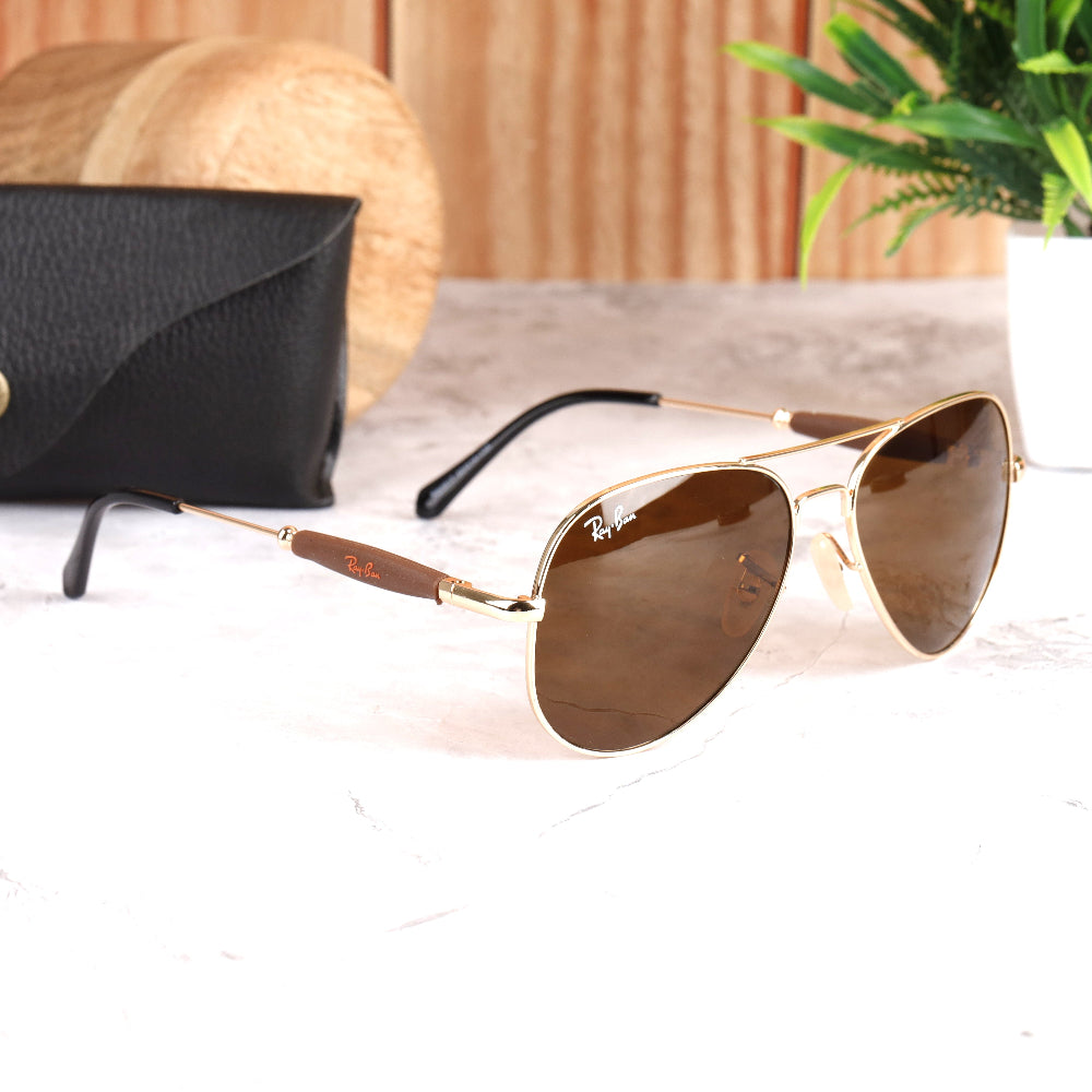 AirFrame 17 Gold-Brown Sunglass