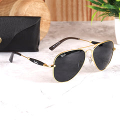 AirFrame 3517 Gold-Black Sunglass