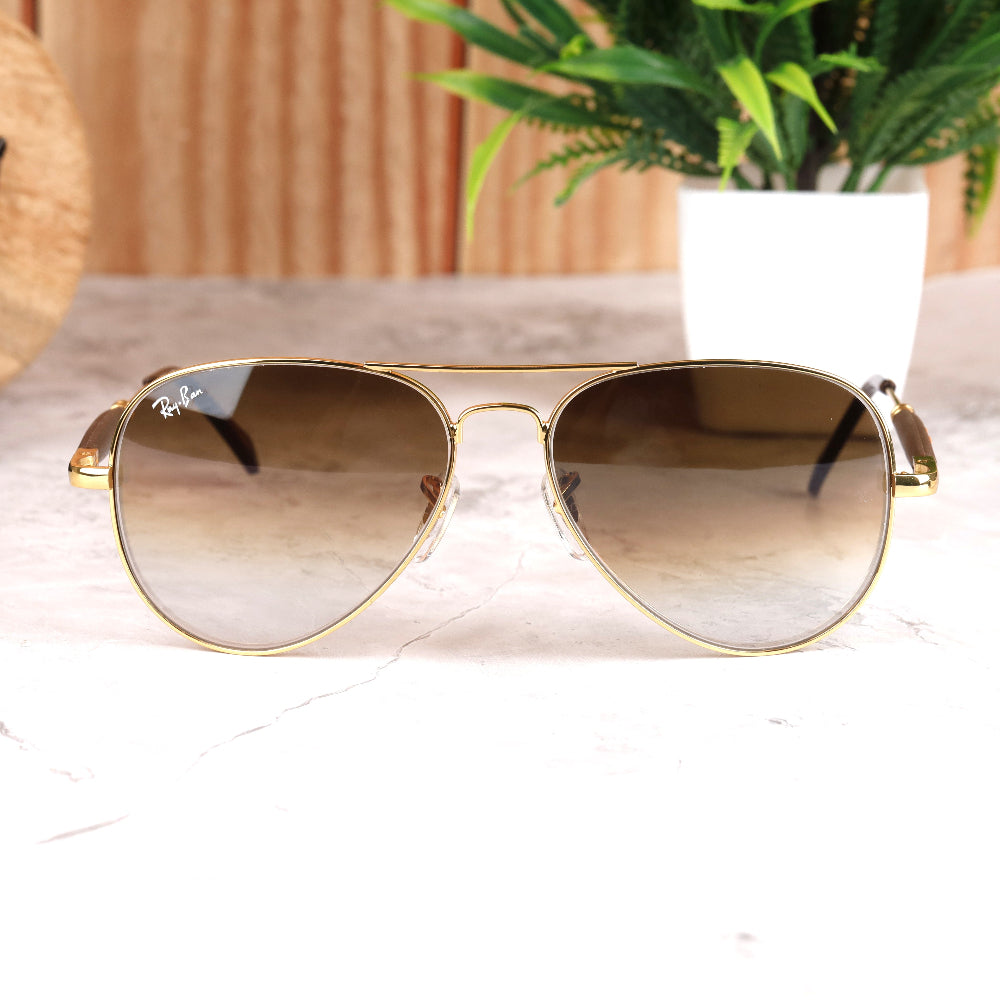 AirFrame 17 Gold-Brown Sunglass (Shaded)