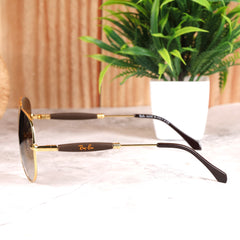 AirFrame 17 Gold-Brown Sunglass (Shaded)