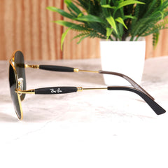 AirFrame 3517 Gold-Green Sunglass